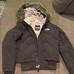 Girls medium North Face winter jacket